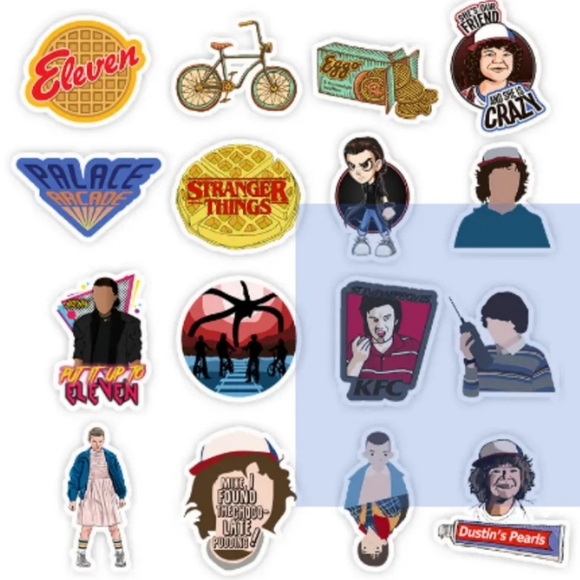 Stranger Things Stickers - Picture 5 of 5